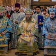 Митрополит Бориспільський і Броварський Антоній очолив богослужіння з нагоди престольного святу у Свято-Покровському кафедральному соборі міста Бориспіль
